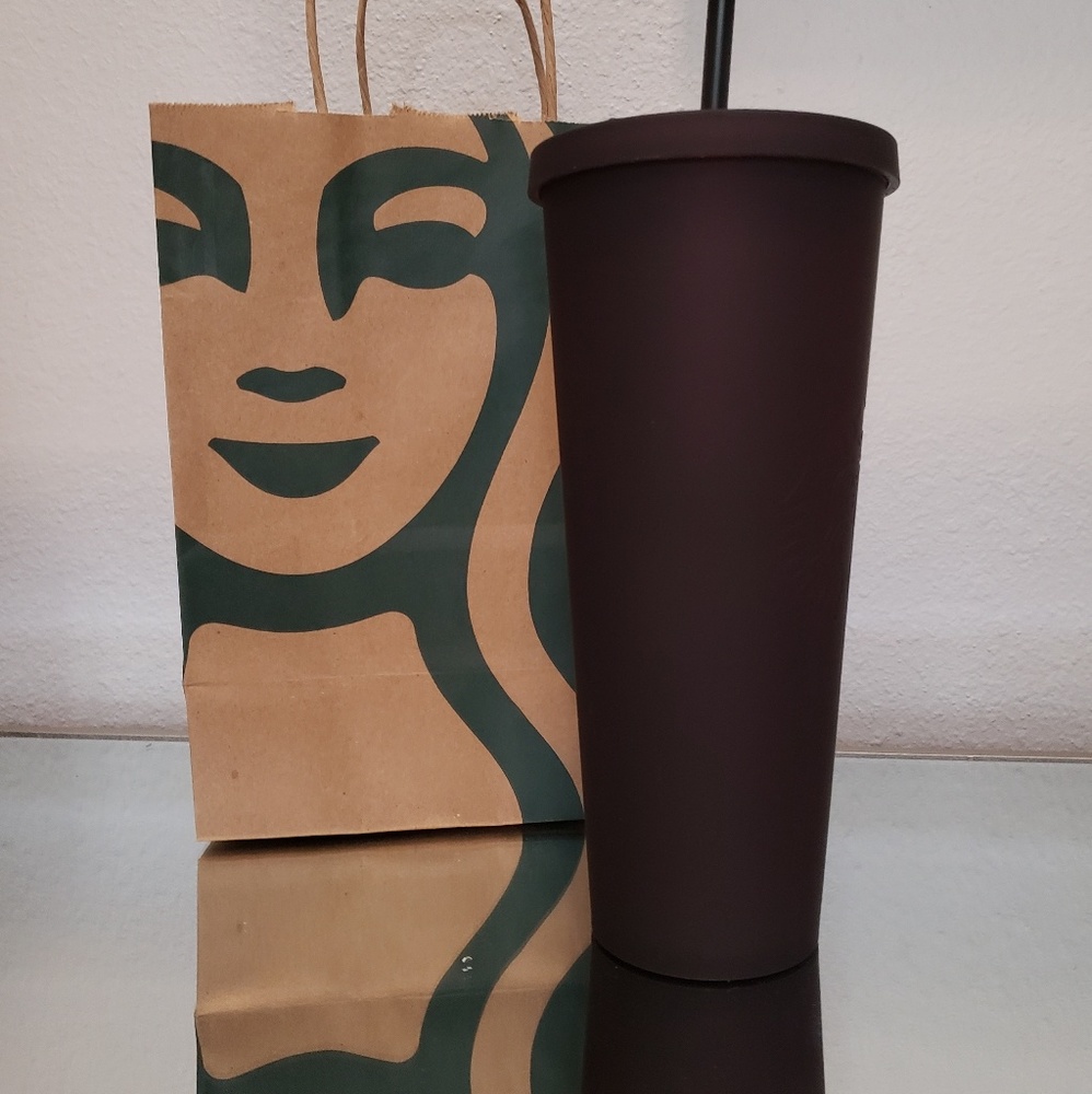 Fall 2019 Starbucks Matte Purple 24oz. Tumbler